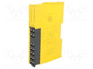 Module: safety relay; 24VDC; for DIN rail mounting; ReLy; IP20 SICK