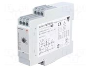 Current monitoring relay; AC/DC voltage,AC/DC current; DUA CARLO GAVAZZI