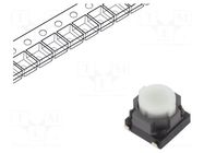 Microswitch TACT; SPST; Pos: 2; 0.02A/15VDC; SMT; none; 6.1x6x3.5mm PANASONIC