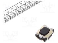 Microswitch TACT; SPST; Pos: 2; SMT; none; 1N; 2.9x3.5x1.4mm; 1.7mm PANASONIC