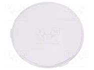 Sublens; round; polycarbonate; for LEDIL reflectors; H: 3.4mm LEDIL