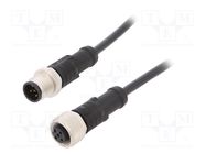 Cable: for sensors/automation; PIN: 5; M12-M12; B code-Profibus 