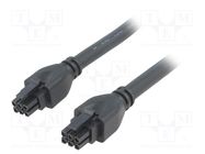 Cable; Micro-Fit 3.0; female; PIN: 6; Len: 1m; 4A; Insulation: PVC 