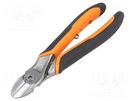 Pliers; side,cutting; 180mm; ERGO®; industrial BAHCO