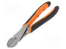 Pliers; side,cutting; 200mm; ERGO®; industrial BAHCO