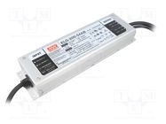 Power supply: switching; LED; 200.88W; 54VDC; 1.86÷3.72A; IP65 MEAN WELL