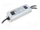 Power supply: switched-mode; LED; 74.55W; 35÷71VDC; 525÷1050mA MEAN WELL