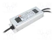 Power supply: switched-mode; LED; 75.6W; 27÷54VDC; 700÷1400mA MEAN WELL
