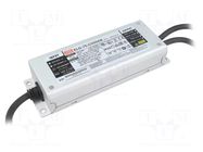 Power supply: switching; LED; 75W; 75÷150VDC; 250÷500mA; IP65; 91% MEAN WELL