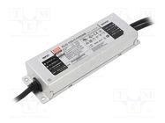 Power supply: switched-mode; LED; 99.75W; 48÷95VDC; 525÷1050mA MEAN WELL