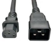 POWER CORD, IEC C13-IEC C20, 1M, 15A