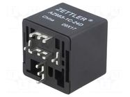 Relay: electromagnetic; SPDT; Ucoil: 24VDC; 60A; automotive; AZ983 ZETTLER