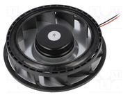 Fan: DC; radial; 12VDC; Ø138x35mm; 109m3/h; 47dBA; ball bearing EBM-PAPST