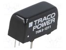Converter: DC/DC; 3W; Uin: 9÷18V; Uout: 5VDC; Iout: 600mA; SIP8; TVN 3 TRACO POWER