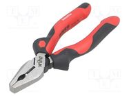 Pliers; universal; 160mm; Industrial; Blade: about 64 HRC; blister WIHA