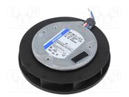 Fan: DC; radial; 12VDC; Ø100x51mm; 85m3/h; 66dBA; ball; 5400rpm EBM-PAPST