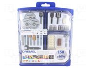 Accessories set; 150pcs. DREMEL