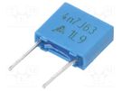 Capacitor: polyester; 0.0047uF; 40VAC; 63VDC; 5mm; ±5%; -55÷125°C EPCOS