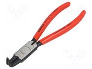 Pliers; for circlip; internal; 19÷60mm; Pliers len: 170mm; angular KNIPEX