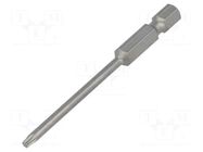 Screwdriver bit; Torx®; TX09; Overall len: 70mm; PROFESSIONAL WIHA