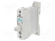 Relay: solid state; Ucntrl: 24VDC; 10A; 24÷230VAC; Variant: 1-phase SIEMENS