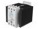Relay: solid state; 30A; Uswitch: 48÷600VAC; 3-phase; Series: 3RF24 SIEMENS