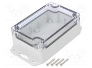 Enclosure: multipurpose; X: 70mm; Y: 105mm; Z: 40mm; polycarbonate KRADEX