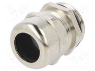 Cable gland; with earthing; PG21; IP68; brass; SKINTOP® MS-SC LAPP