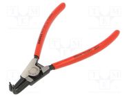 Pliers; for circlip; external; 19÷60mm; Pliers len: 170mm; angular KNIPEX