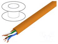 Wire; BiTLAN,U/UTP; 4x2x24AWG; 5e; wire; Cu; data transmission BITNER