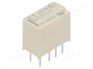 Relay: electromagnetic; DPDT; Ucoil: 24VDC; 2A; 0.3A/125VAC; FTR-B4 FCL Components