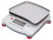 Scales; electronic,counting,precision; Scale max.load: 6.2kg OHAUS