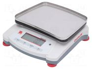 Scales; electronic,counting,precision; Scale max.load: 6.2kg OHAUS