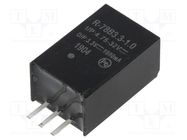 Converter: DC/DC; 3.3W; Uin: 4.75÷32V; Uout: 3.3VDC; Iout: 1A; SIP3 RECOM