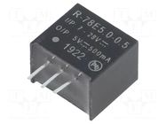 Converter: DC/DC; 2.5W; Uin: 7÷28VDC; Uout: 5VDC; Iout: 0.5A; SIP3 RECOM