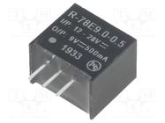 Converter: DC/DC; 4.5W; Uin: 12÷28V; Uout: 9VDC; Iout: 0.5A; SIP3; PCB RECOM