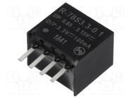 Converter: DC/DC; 0.33W; Uin: 0.65÷3.15V; Uout: 3.3VDC; Iout: 0.1A RECOM