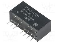 Converter: DC/DC; 2W; Uin: 18÷36V; Uout: 5VDC; Uout2: -5VDC; SIP8 RECOM