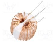 Inductor: wire; THT; 1mH; 100mΩ; 250VAC; -25÷120°C; SC; 2A KEMET