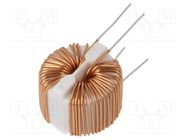 Inductor: wire; THT; 2mH; 110mΩ; 250VAC; -25÷120°C; SC; 2A KEMET