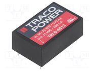 Converter: DC/DC; 6W; Uin: 36÷75V; Uout: 15VDC; Iout: 400mA; DIP24 TRACO POWER