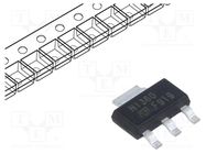 Transistor: NPN; bipolar; 60V; 3A; 1.6W; SOT223 STMicroelectronics