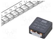 Inductor: wire; SMD; 4.7uH; 4.6A; 29mΩ; ±20%; 6.4x6x3mm; -40÷150°C PANASONIC