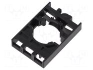 Mounting unit; 22mm; NEF22; front fixing; for 3-contact elements PROMET