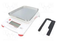 Scales; electronic,precision; Scale max.load: 500g; Display: LCD OHAUS