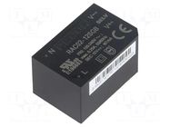 Converter: AC/DC; 2W; Uin: 85÷264VAC; 12VDC; Iout: 167mA; 68%; PCB RECOM