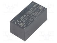 Converter: AC/DC; 10W; 85÷305VAC; Usup: 120÷430VDC; Uout: 15VDC RECOM