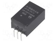 Converter: DC/DC; 7.5W; Uin: 20÷72VDC; Uout: 15VDC; Iout: 0.5A; SIP3 RECOM