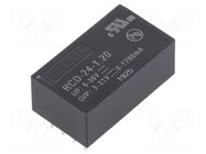 Converter: DC/DC; Uin: 6÷36VDC; Uout: 3÷31VDC; Iout: 1200mA; PCB RECOM