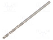 Drill bit; for metal; Ø: 1.5mm; L: 40mm; Working part len: 18mm C.K